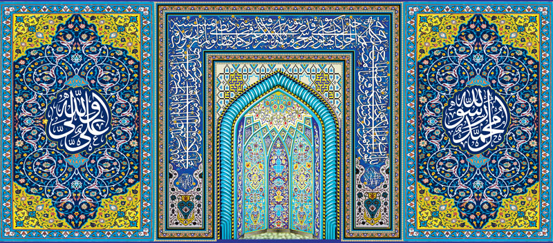 لایه باز محراب مسجد